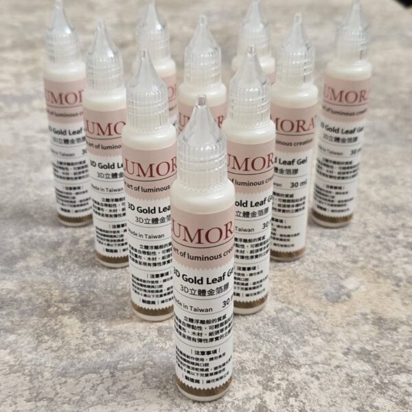莎拉老師獨家監製｜LUMORA 3D立體金箔膠（30ML）