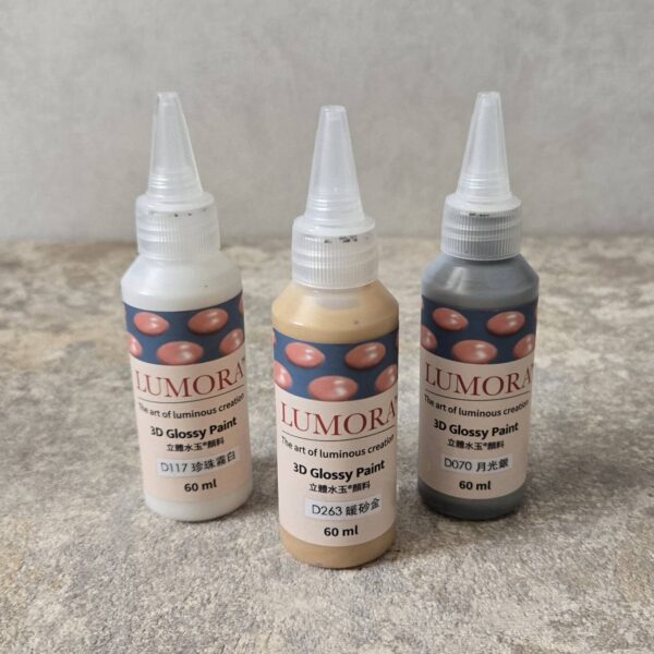 LUMORA｜立體水玉®顏料（金屬色）：圖片 3